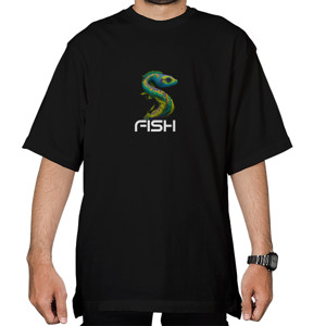 Kaos Oversize FISH Premium Desain