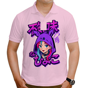 Kaos Polo Creepy Chick