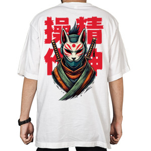 Kaos Oversize Ninja Kitsune