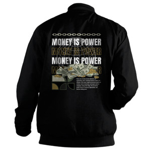 Jaket Bomber Money Is Power