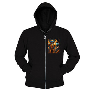 Hoodie Zipper Space borg
