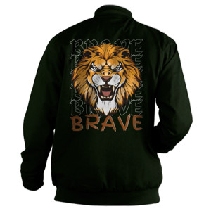 Jaket Bomber Brave Lion