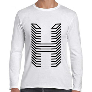 Kaos Logo huruf H gamer