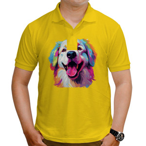 Kaos Polo Kaos Gambar Anjing 072
