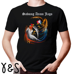 Kaos Sabung Ayam Jago keren Full Collor