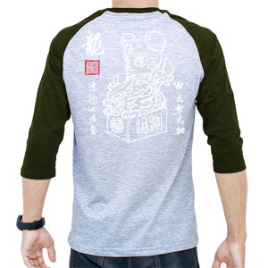 Kaos Raglan Molly Dragon