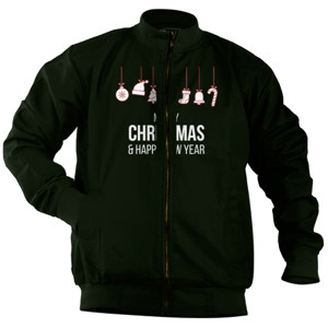 Jaket Bomber MERRY CHRISTMAS