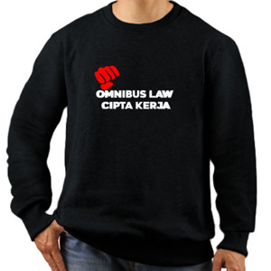 Jaket Sweater omnibus law cipta kerja 2
