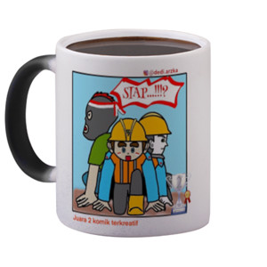 Mug Bunglon Komik terkreatif no.2 2020