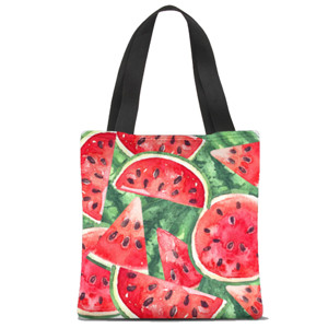 Tas Tote Fullprint watermelon tote