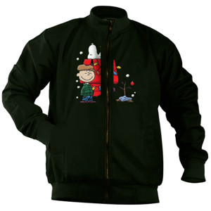Jaket Bomber A Charlie Brown Christmas