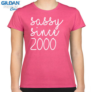 Kaos Koas Wanita Sassy since 2000