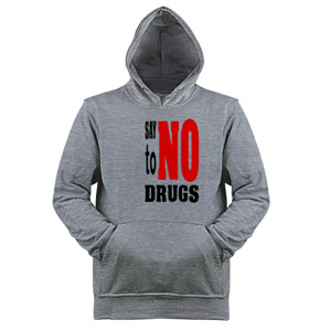 Jaket Hoodie Say No To Drugs