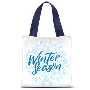 Tas Tote Fullprint Winter Season