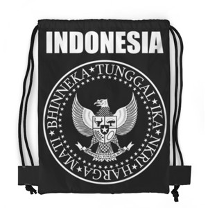 Tas Serut Fullprint INDONESIA BHINNEKA TUNGGAL IKA NKRI HARGA MATI