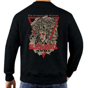 Jaket Sweater Black Angel