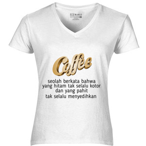 Kaos Filosofi Kopi Hitam dan Pahit