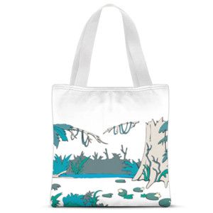 Tas Tote Fullprint Alam