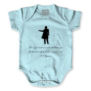 Baby Jumper Kaos Bahasa Rusia: Pushkin - Poetu ♀