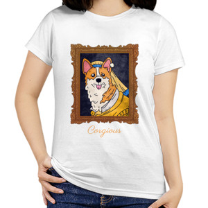 Kaos Round Neck - Majestic Corgious