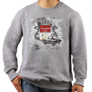 Jaket Sweater Surrealism Over art
