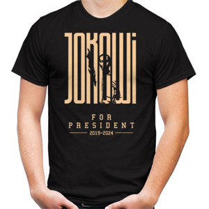 Kaos JOKOWI FOR PRESIDENT [DEPAN BELAKANG]