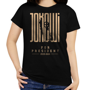 Kaos JOKOWI FOR PRESIDENT [DEPAN BELAKANG]