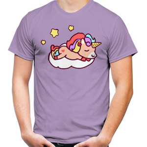 Kaos Unicorn Tidur