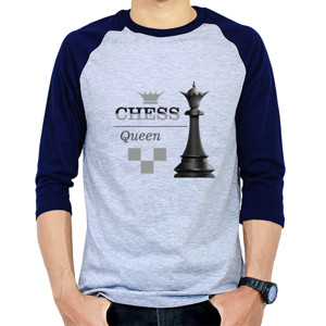 Kaos Raglan Chess Queen