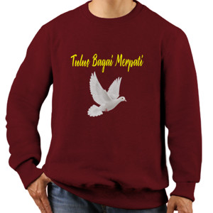 Jaket Sweater Kaos tulus merpati