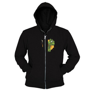 Hoodie Zipper kura-kura