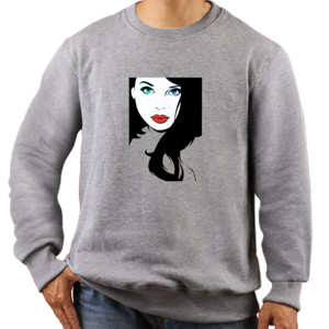 Jaket Sweater Abstrak