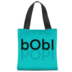 Tas Tote Fullprint Bobi and popi