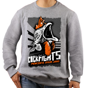 Jaket Sweater Ayam Bangkok
