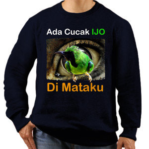 Jaket Sweater Burung Cucak Ijo