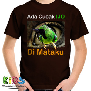 Kaos Burung Cucak Ijo