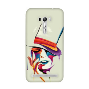 Case Abstrak women face Casing HP