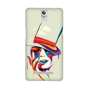 Case Abstrak women face Casing HP