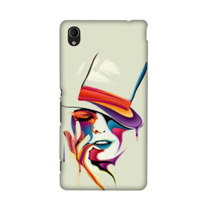 Case Abstrak women face Casing HP