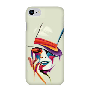 Case Abstrak women face Casing HP