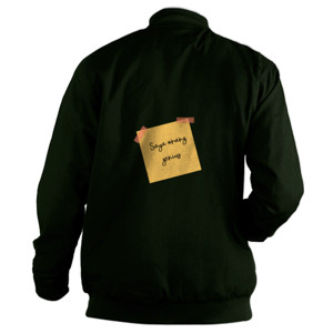 Jaket Bomber Saya orang genius