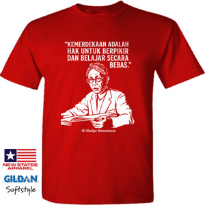 Kaos Kutipan Ki Hadjar Dewantara 001