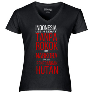 Kaos Indonesia sehat Minimo