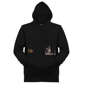 Jaket Hoodie Minimu - Kaos Penggemar kucing