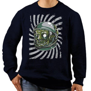 Jaket Sweater Monster Space