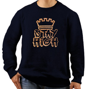 Jaket Sweater Kaos Stay High