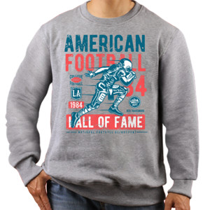 Jaket Sweater Vintage American Football