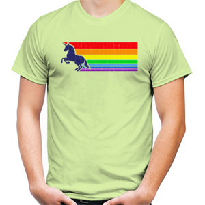 Kaos '80s Vintage Unicorn Rainbow (distressed look)