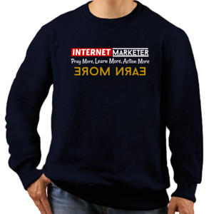 Jaket Sweater Internet Marketer