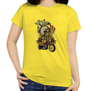 Kaos Biker Motorcycle Skull